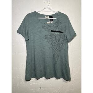 NWT Harley Davidson‎ tribal print t shirt womens XL biker moto motorcycle grunge